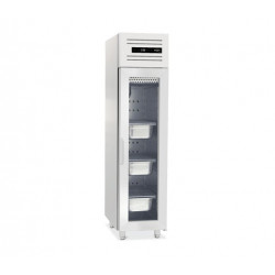 Armário Slim Refrigerado GN 1/1 Portas Vidro LED Mercatus Teknae Q1-510