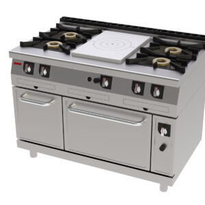 Fogão a Gás com Placa Radiante e Forno Jemi TP761 EV