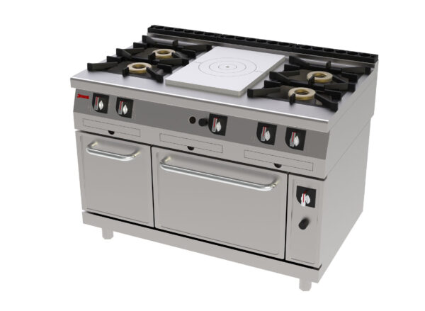 Fogão a Gás com Placa Radiante e Forno Jemi TP761 EV