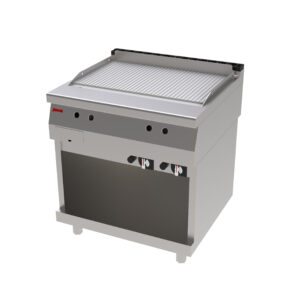 Fry Top Ranhurado a Gás com Base Jemi FRT75 P76 EV