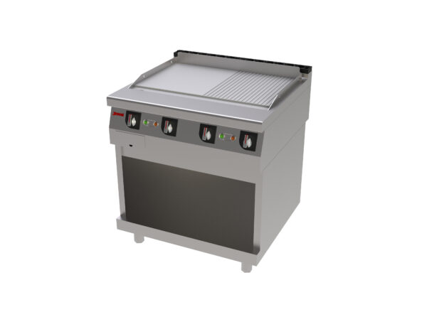 Fry Top 1/2 Ranhurado Elétrico com Base Jemi FRTE75 P78 EV