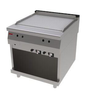Fry Top Ranhurado a Gás com Base Jemi FRT90 P97 EV