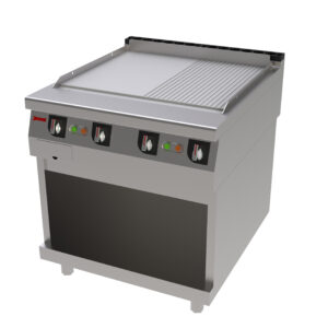 Fry Top 1/2 Ranhurado Elétrico com Base Jemi FRTE90 P99 EV