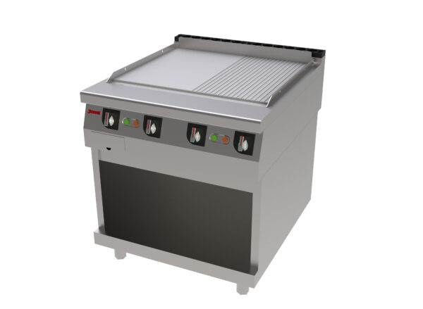 Fry Top 1/2 Ranhurado Elétrico com Base Jemi FRTE90 P99 EV