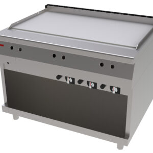 Fry Top a Gás com Base Jemi FRT120 P121 EV