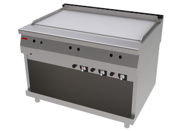 Fry Top a Gás com Base Jemi FRT120 P121 EV