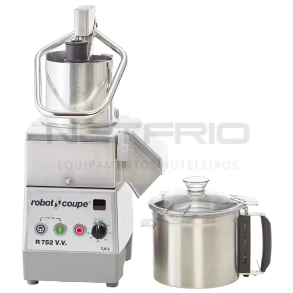 Cutter e Cortador de Legumes Robot Coupe R 752 V.V. Monofásico