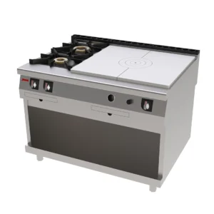 Fogão a Gás com Placa Radiante e Base Jemi TP602 EV