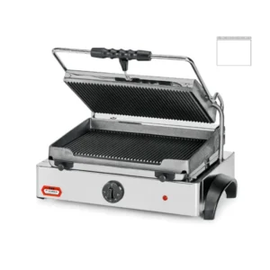Grelhador Tostadeira de Contato Liso Tampa Canelada Fiamma GR 6.1L