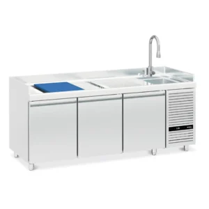 Bancada Preparação Peixe Refrigerada Mercatus Teknae P3-2020